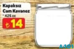 LAV KAPAKSIZ CAM KAVANOZ 425 CC